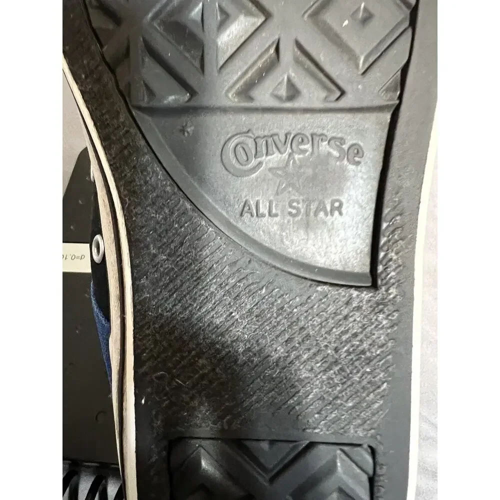 -SHOES converse chuck taylor all star Blue and Black Size 6.